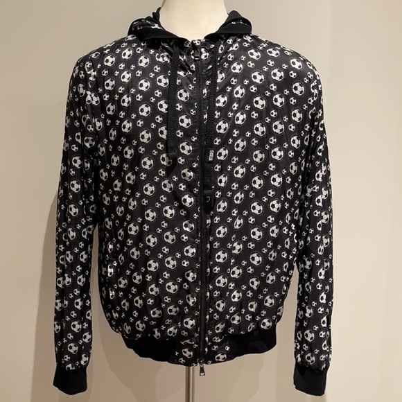 DOLCE & GABBANA Soccer Bomber Jacket 58 US XXL - Picture 2 of 10